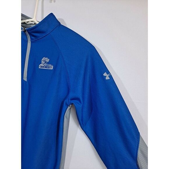Under Armour Boys Pullover Jacket NWT.  Blue And Gray,  Size Small. - Picture 5 of 11